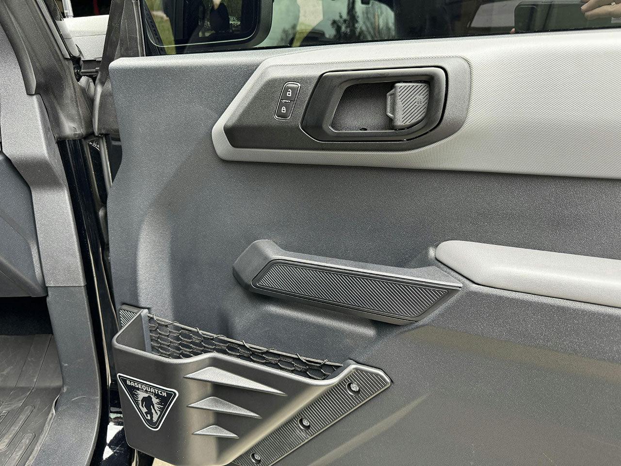 Solid Color Interior Door Handle Overlays (Printed Series) - 2021+ Bronco StickerFab
