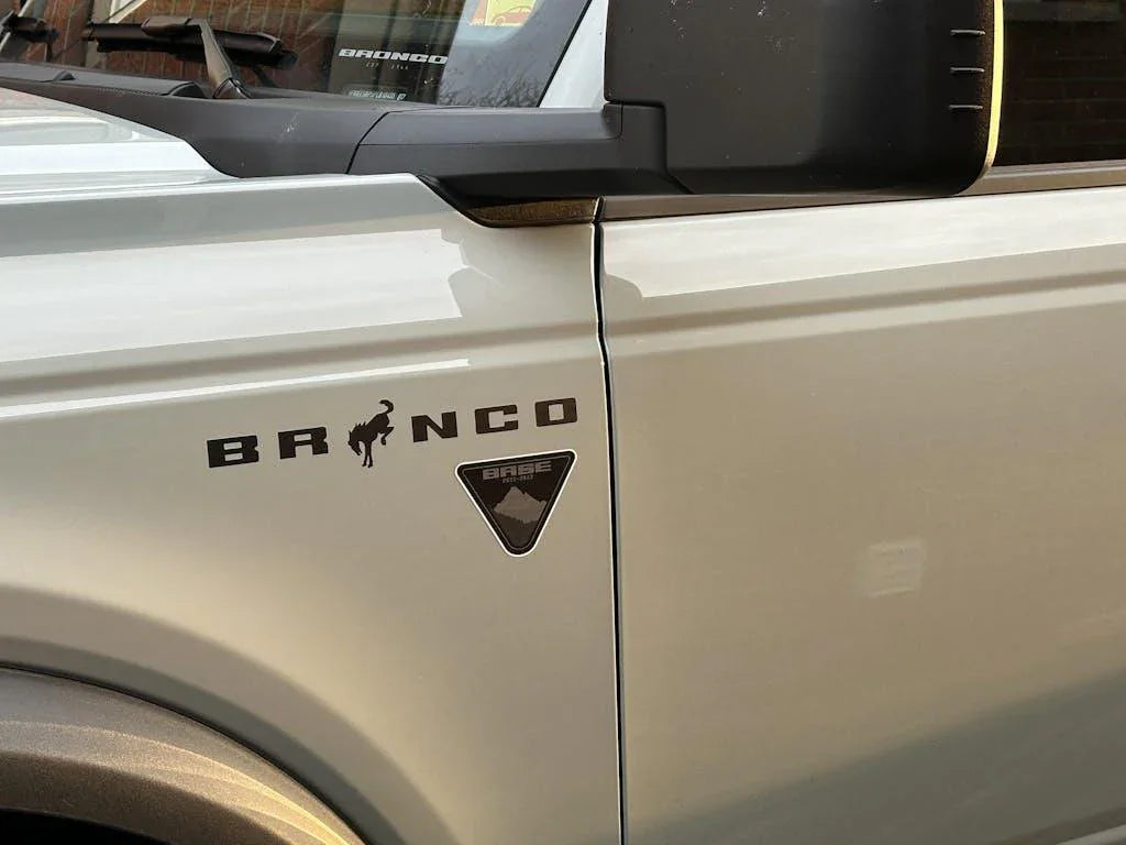 Base Fender Decal (RIP 2021-2023) - 2021-2023 Bronco Base StickerFab