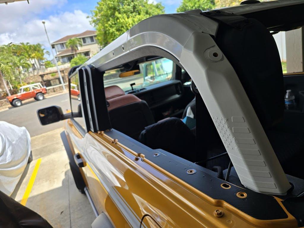 Ledge Protection - 2021+ Bronco 2/4 Door StickerFab