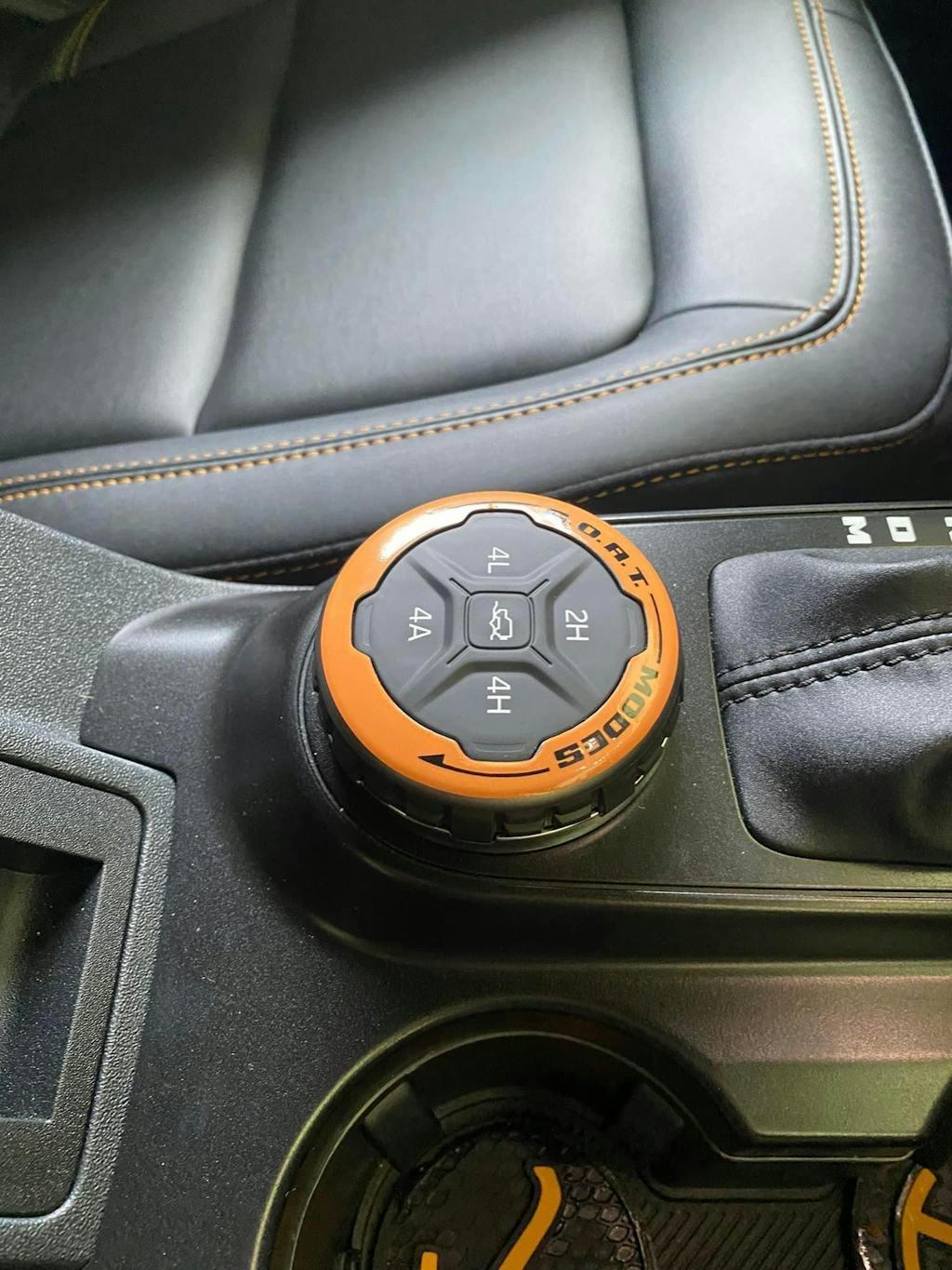 GOAT Mode Dial Ring Overlay V2 - 2021+ Bronco StickerFab