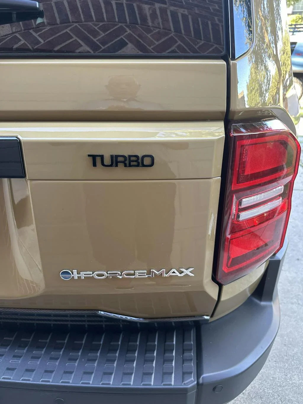 TURBO Acrylic Laser Series Tailgate Badge - 2024+ Land Cruiser / Tacoma / 2025+ 4Runner StickerFab