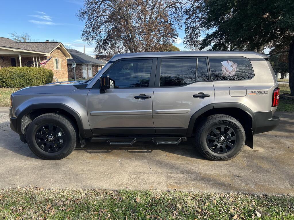 First Edition Press Release Style Rear Fender Vinyl Decal Kit (Pair) - 2024+ Land Cruiser StickerFab