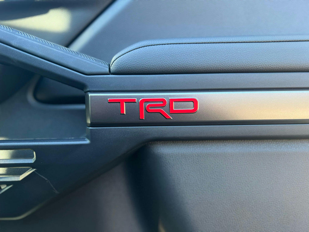"TRD" Door Line Overlays - 2025+ 4Runner StickerFab