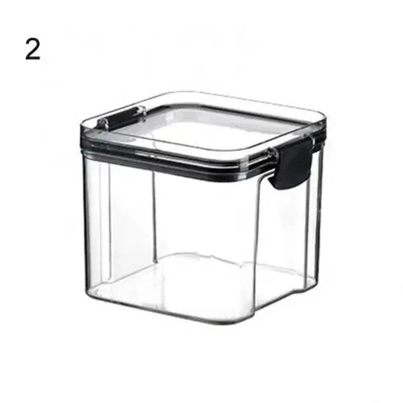 Multipurpose Food Storage Containers Set - Clear Jars with Lids for Cereal, Candy, and Dry Goods My Store