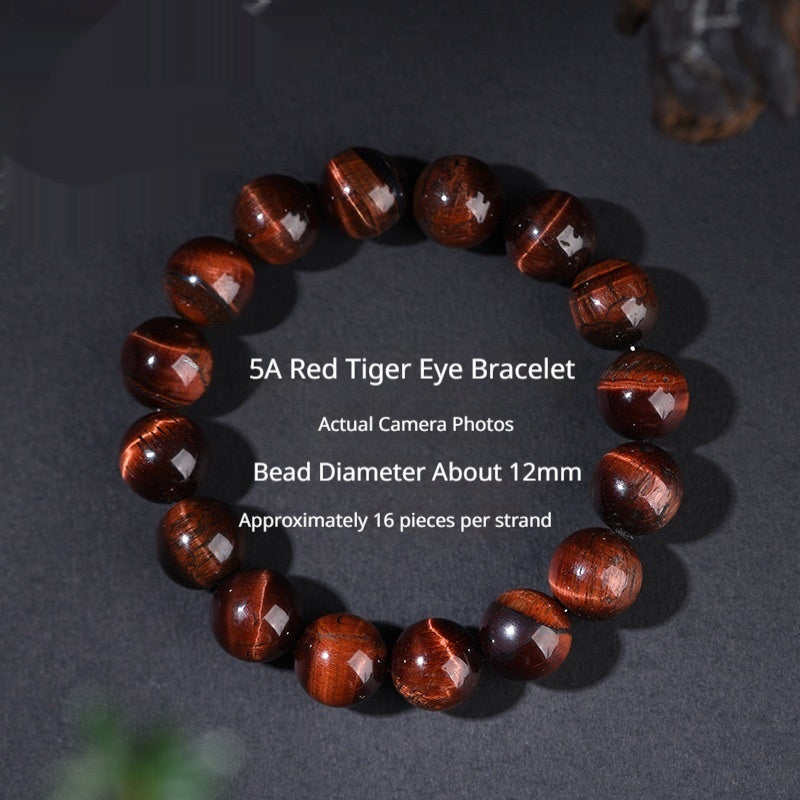 Natural Tiger Eye Stone Bracelet Vera Lux