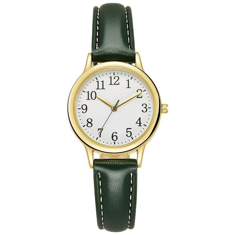 Simple Digital Fashion Alloy Quartz Watch Vera Lux