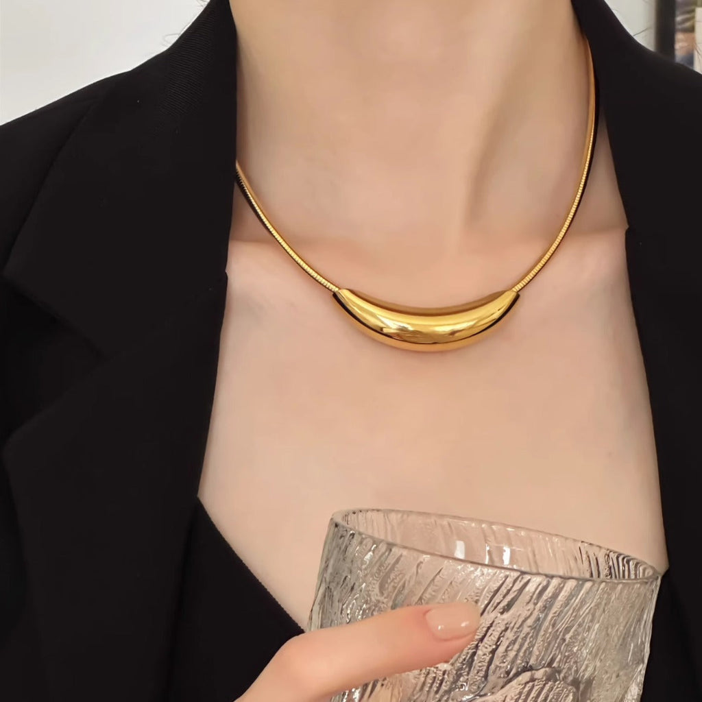 All-titanium Steel Necklace With A Premium Feel Vera Lux