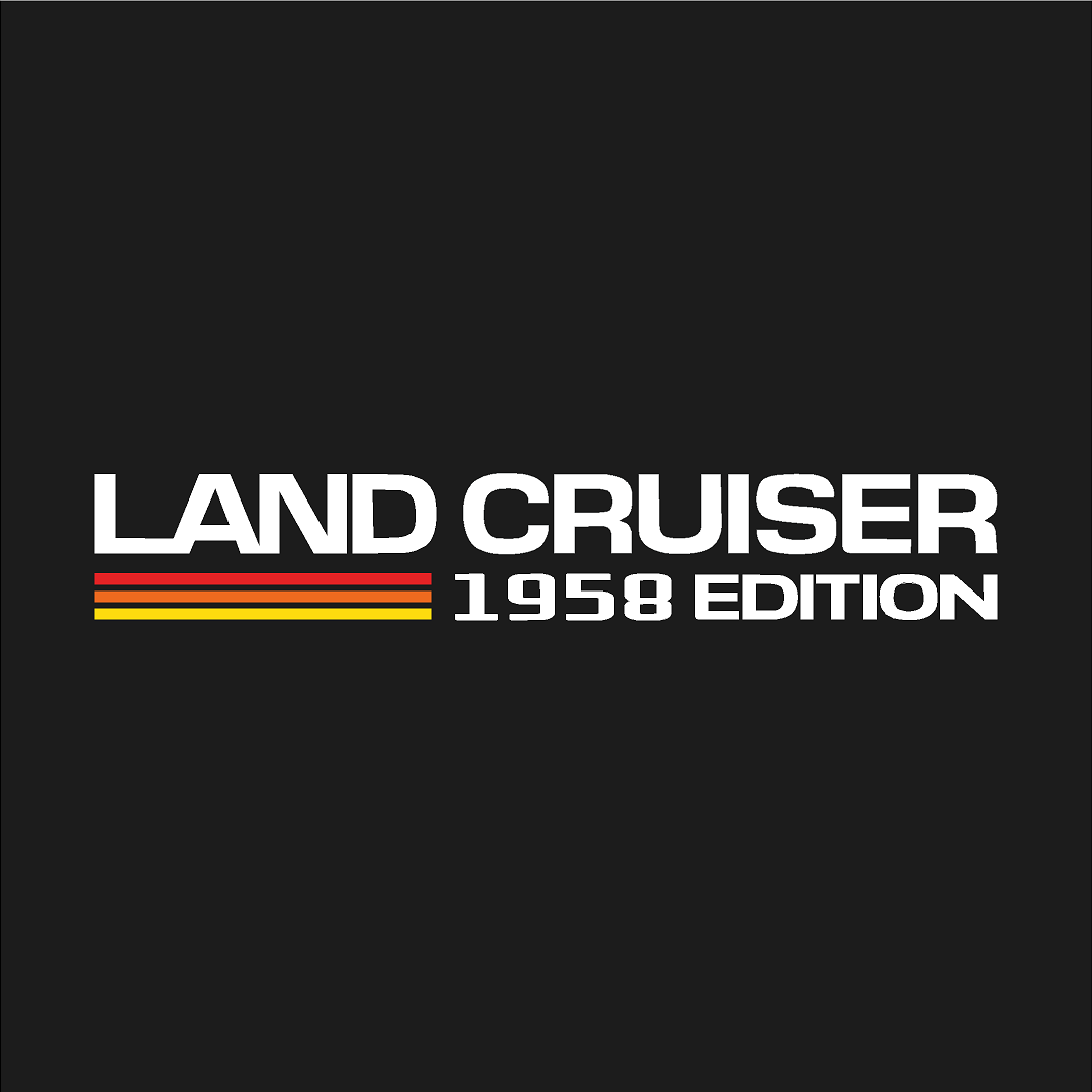 1958 Press Release Style Rear Fender Vinyl Decal Kit (Pair) - 2024+ Land Cruiser 1958 StickerFab