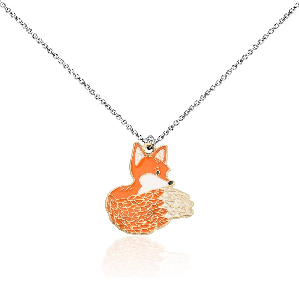Fashionable  Personalized Forest-Style Cartoon Fox Earrings Vera Lux