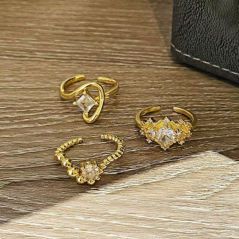 Womens Versatile Trendy Niche Ring Vera Lux