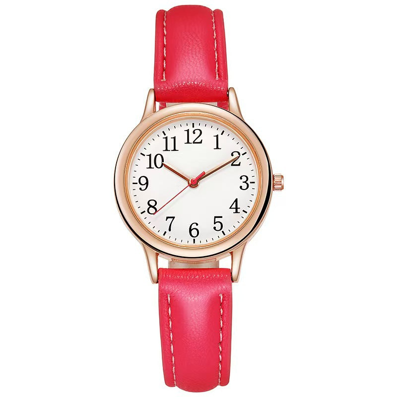 Simple Digital Fashion Alloy Quartz Watch Vera Lux