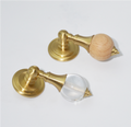 Pendant cabinet door handle-crystal ball-1 piece Vera Lux
