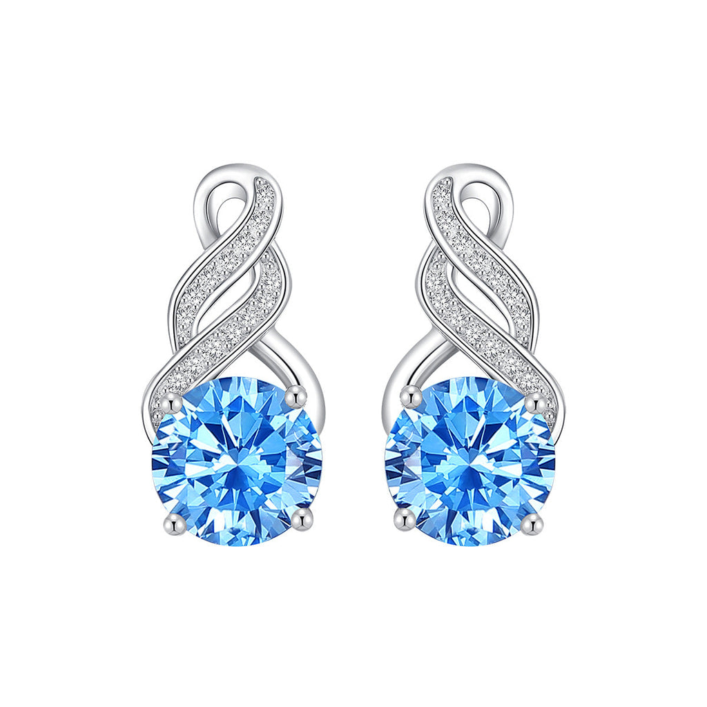 Cross Moissanite Earrings For Women Vera Lux