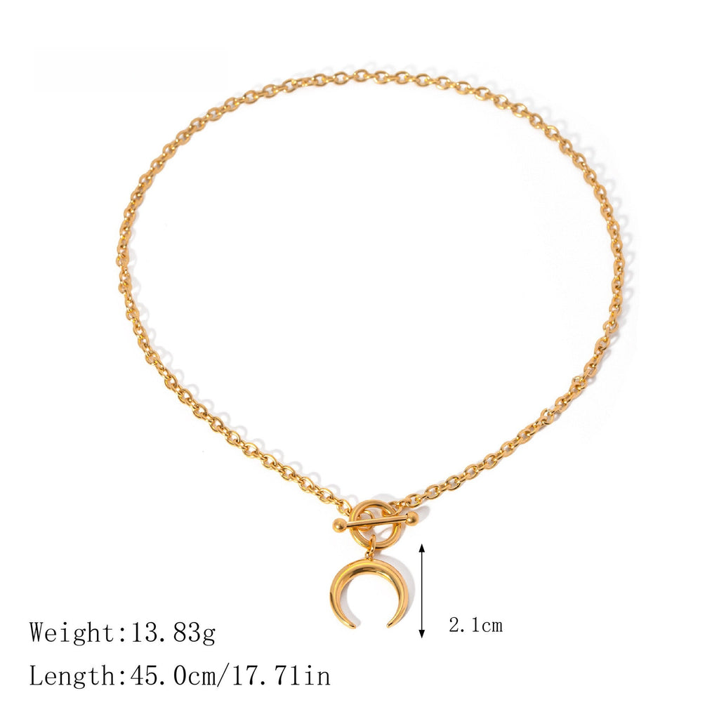 18k gold stainless steel pearl bracelet Vera Lux