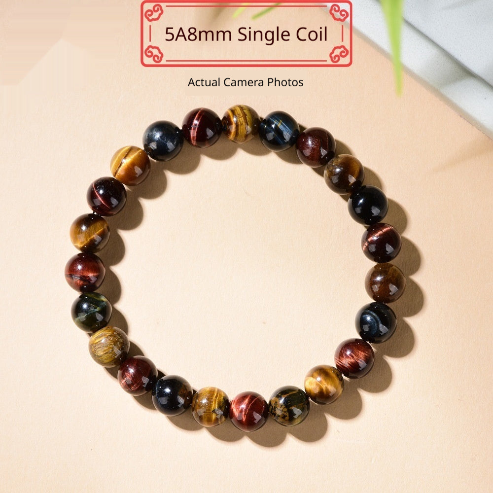 Natural Tiger Eye Stone Bracelet Vera Lux