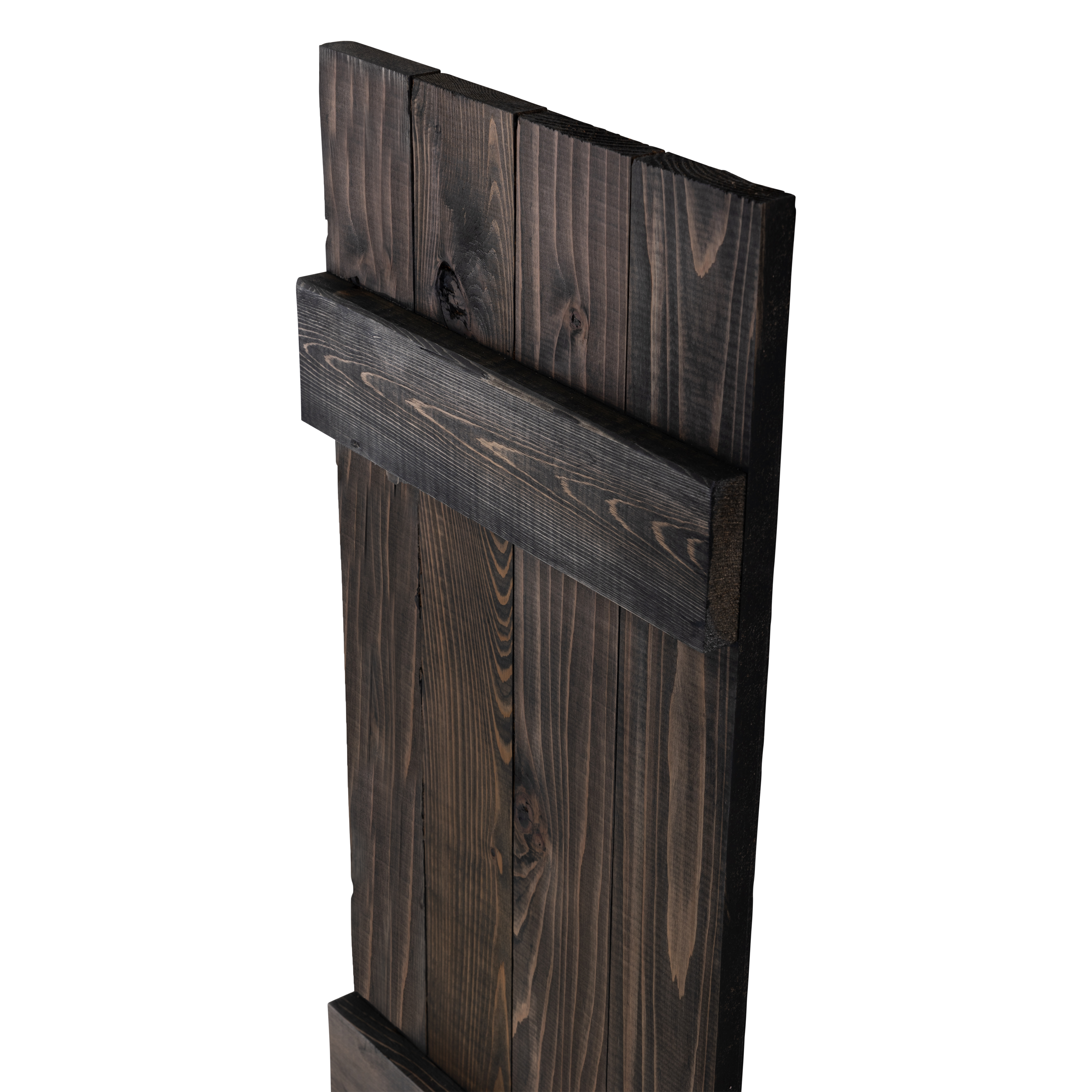 Traditional Board & Batten Exterior Wood Shutters - Cedar - Set of 2 Dogberrycollections