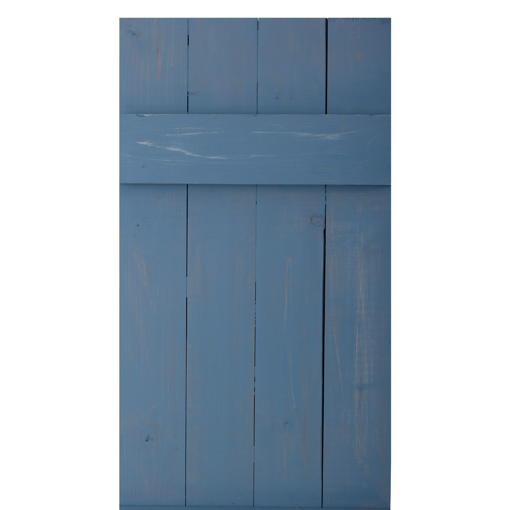 Traditional Board & Batten Exterior Wood Shutters - Cedar - Set of 2 Dogberrycollections