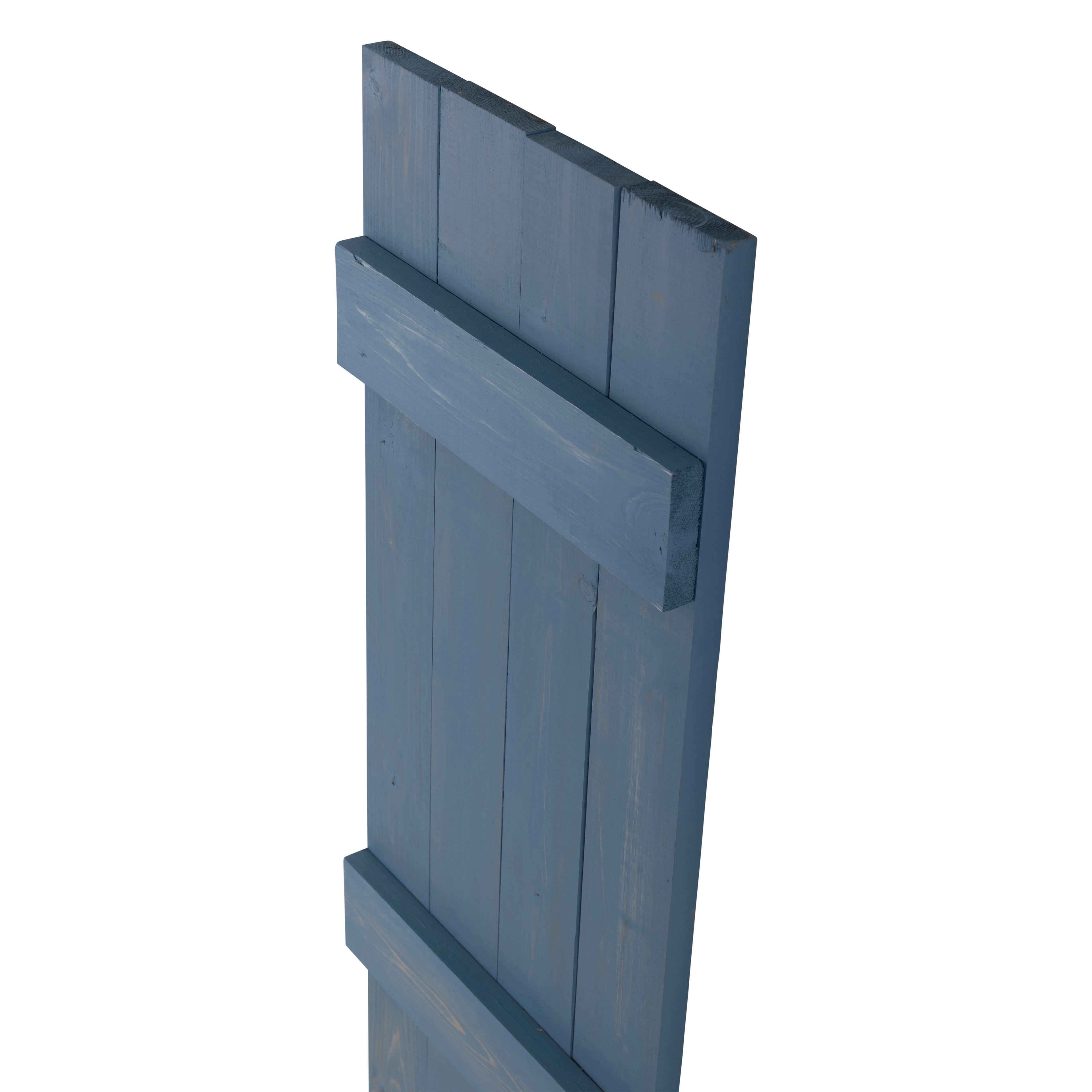 Traditional Board & Batten Exterior Wood Shutters - Cedar - Set of 2 Dogberrycollections