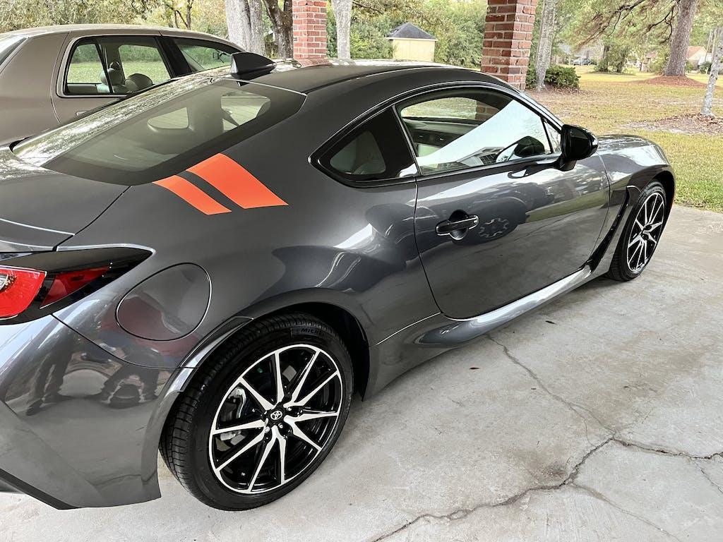 2023 Special Edition Style Rear Stripes fits 2022+ BRZ / GR86 StickerFab
