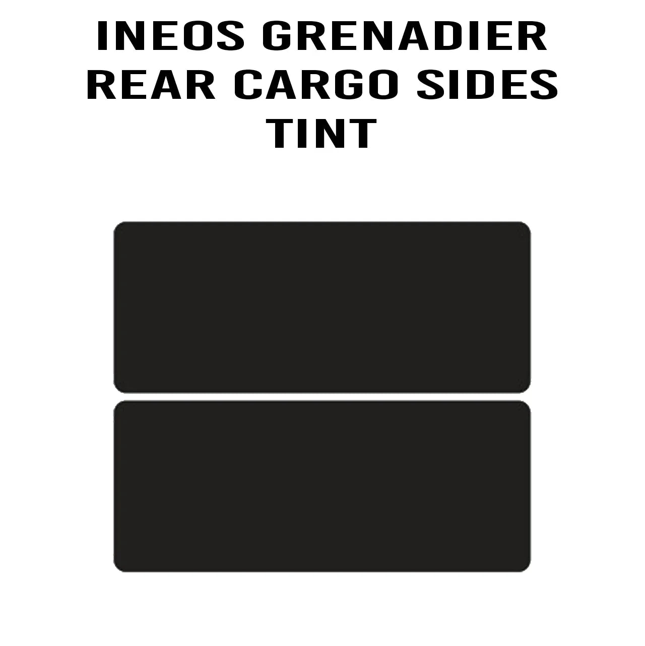 Easy DIY Window Tint Kit - 2024+ Grenadier StickerFab