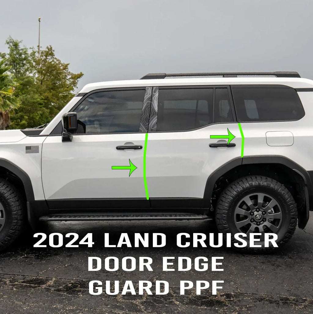 eXpert Door Edge Protection Film (Clear PPF) - 2024+ Land Cruiser StickerFab