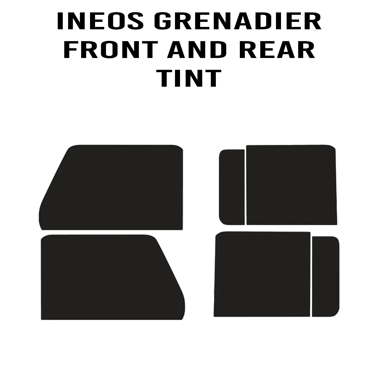 Easy DIY Window Tint Kit - 2024+ Grenadier StickerFab
