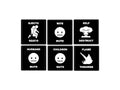 Ejecto Seato Blank Button Overlay - 2024+ Land Cruiser / Tacoma / 2025+ 4Runner StickerFab