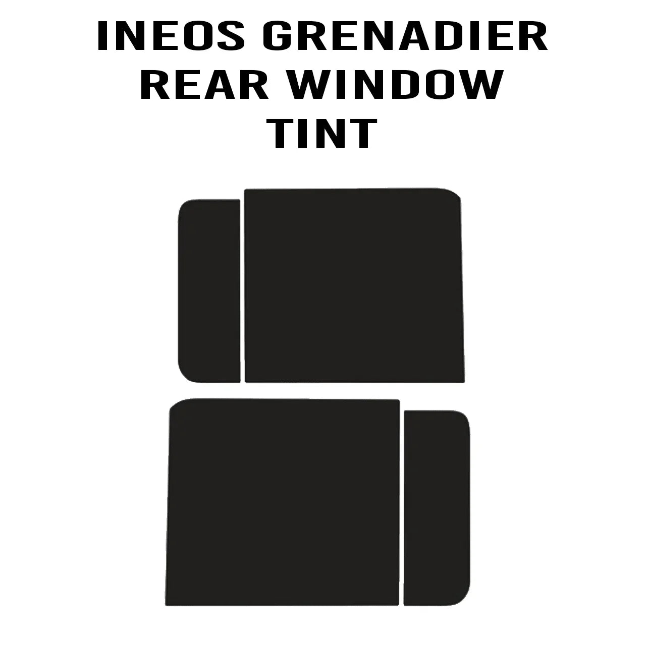 Easy DIY Window Tint Kit - 2024+ Grenadier StickerFab