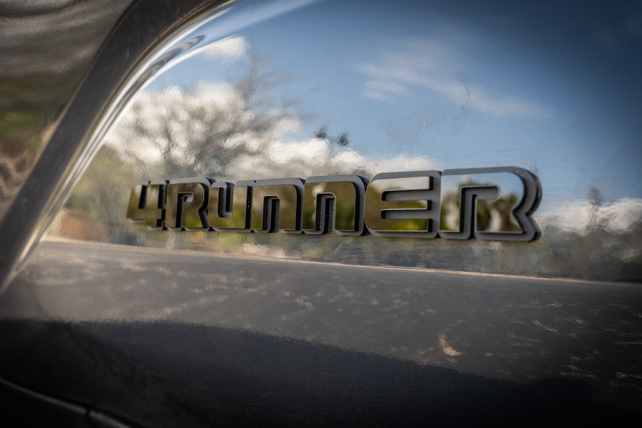 4RUNNER Front Door Emblems (6th Gen Style) - 2025+ 4Runner StickerFab