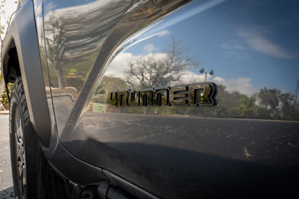 4RUNNER Front Door Emblems (6th Gen Style) - 2025+ 4Runner StickerFab