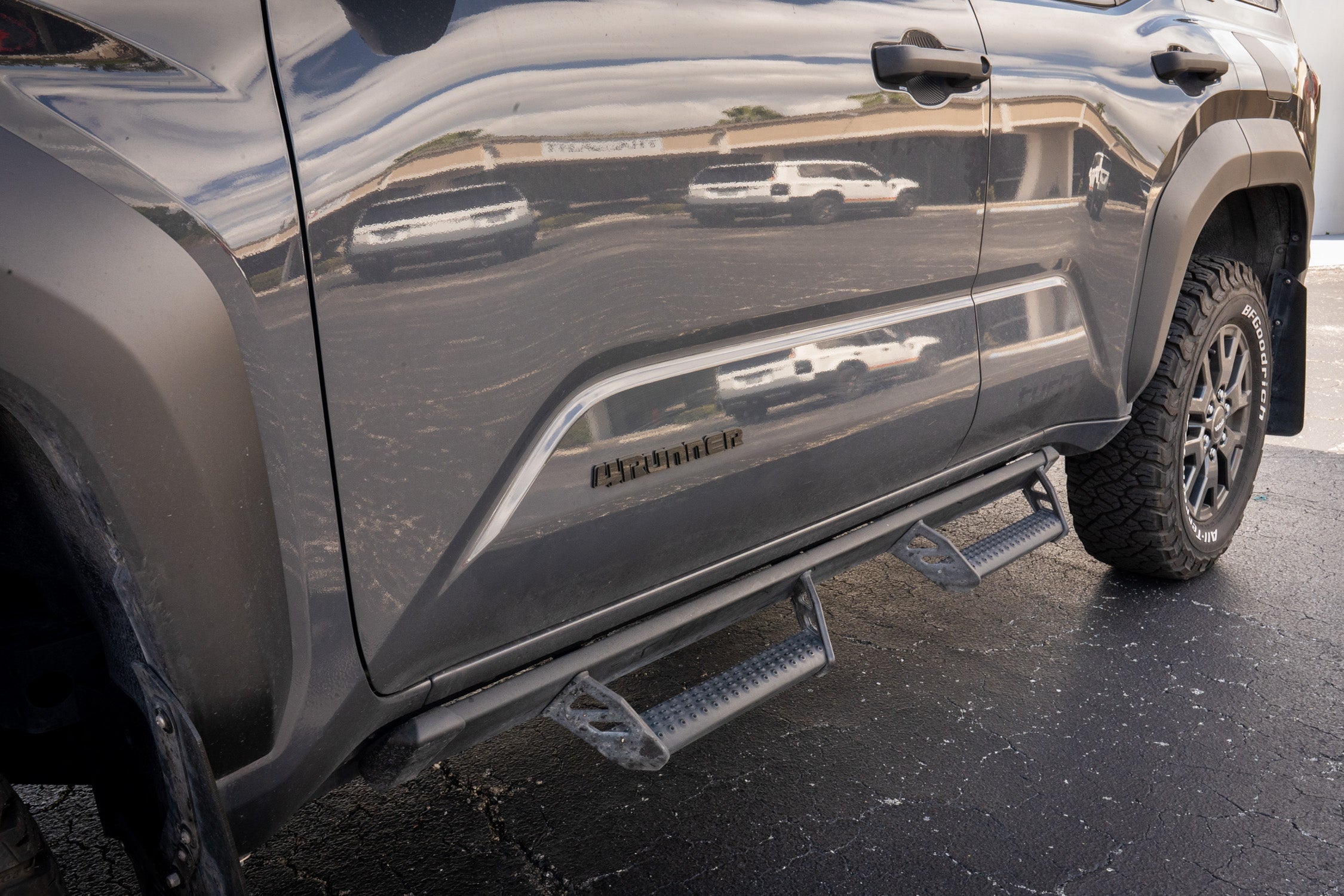 4RUNNER Front Door Emblems (6th Gen Style) - 2025+ 4Runner StickerFab