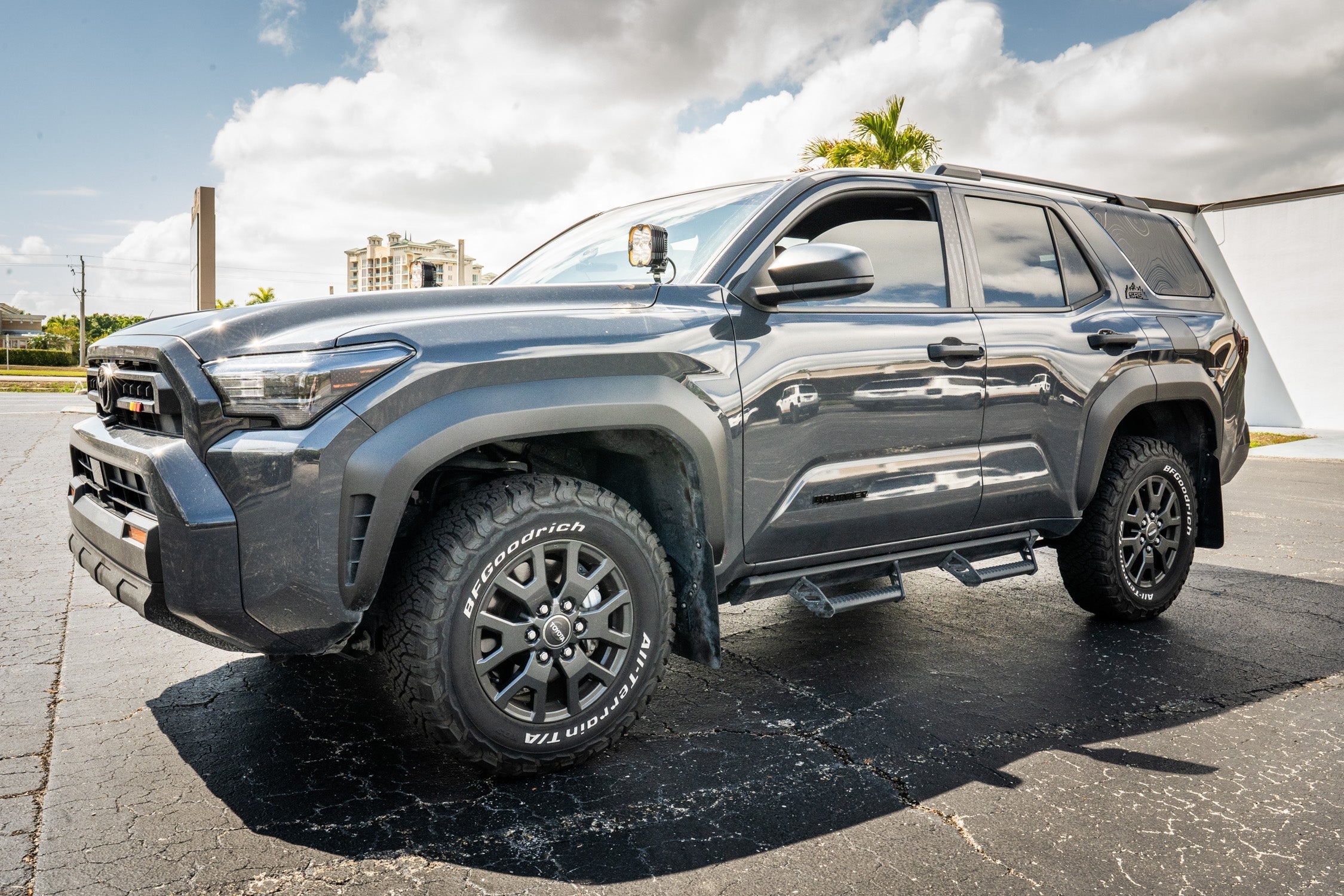 4RUNNER Front Door Emblems (6th Gen Style) - 2025+ 4Runner StickerFab