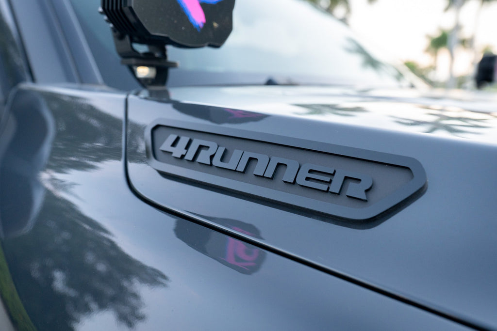 4RUNNER Hood Side Emblems - 2025+ 4Runner StickerFab