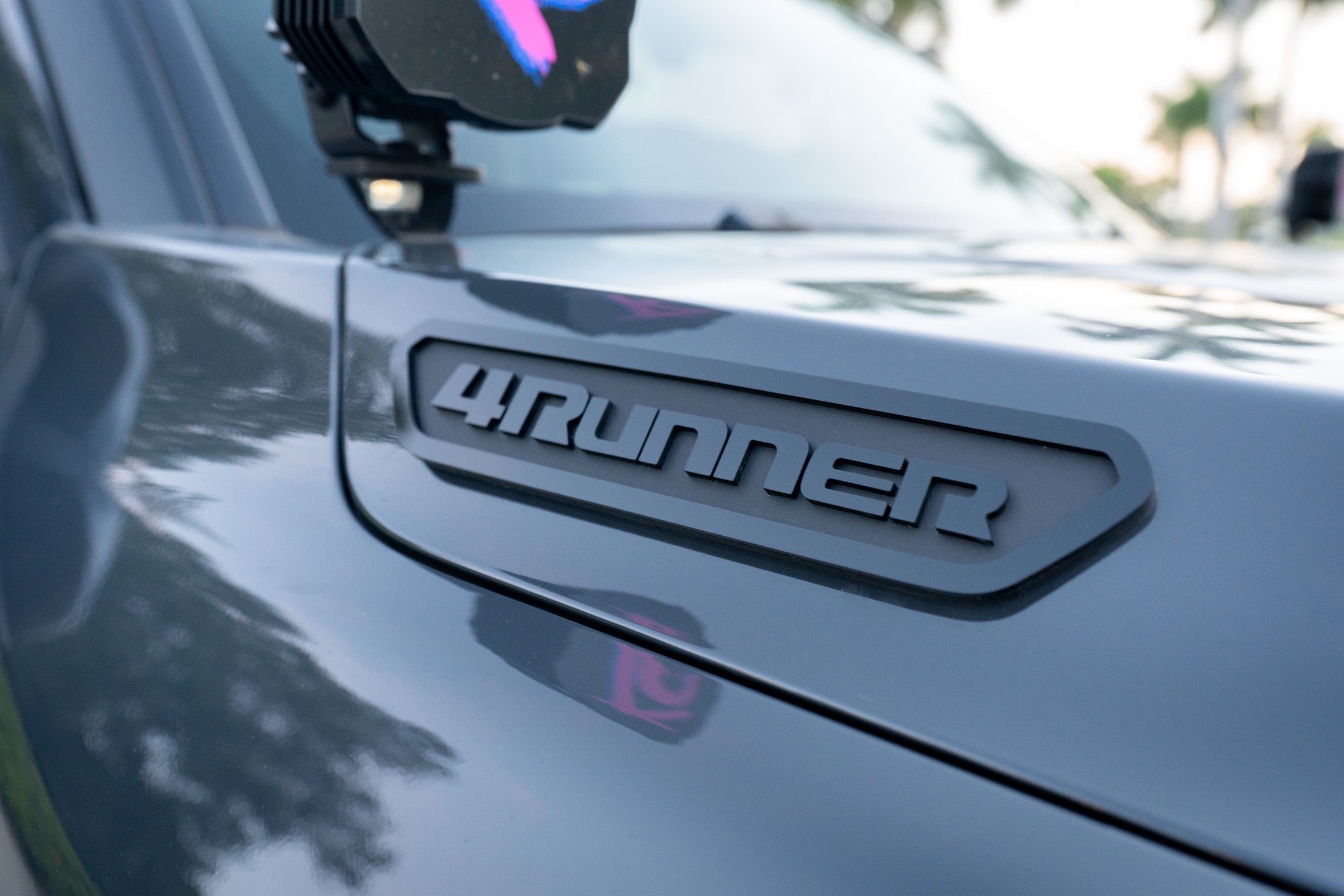 4RUNNER Hood Side Emblems - 2025+ 4Runner StickerFab