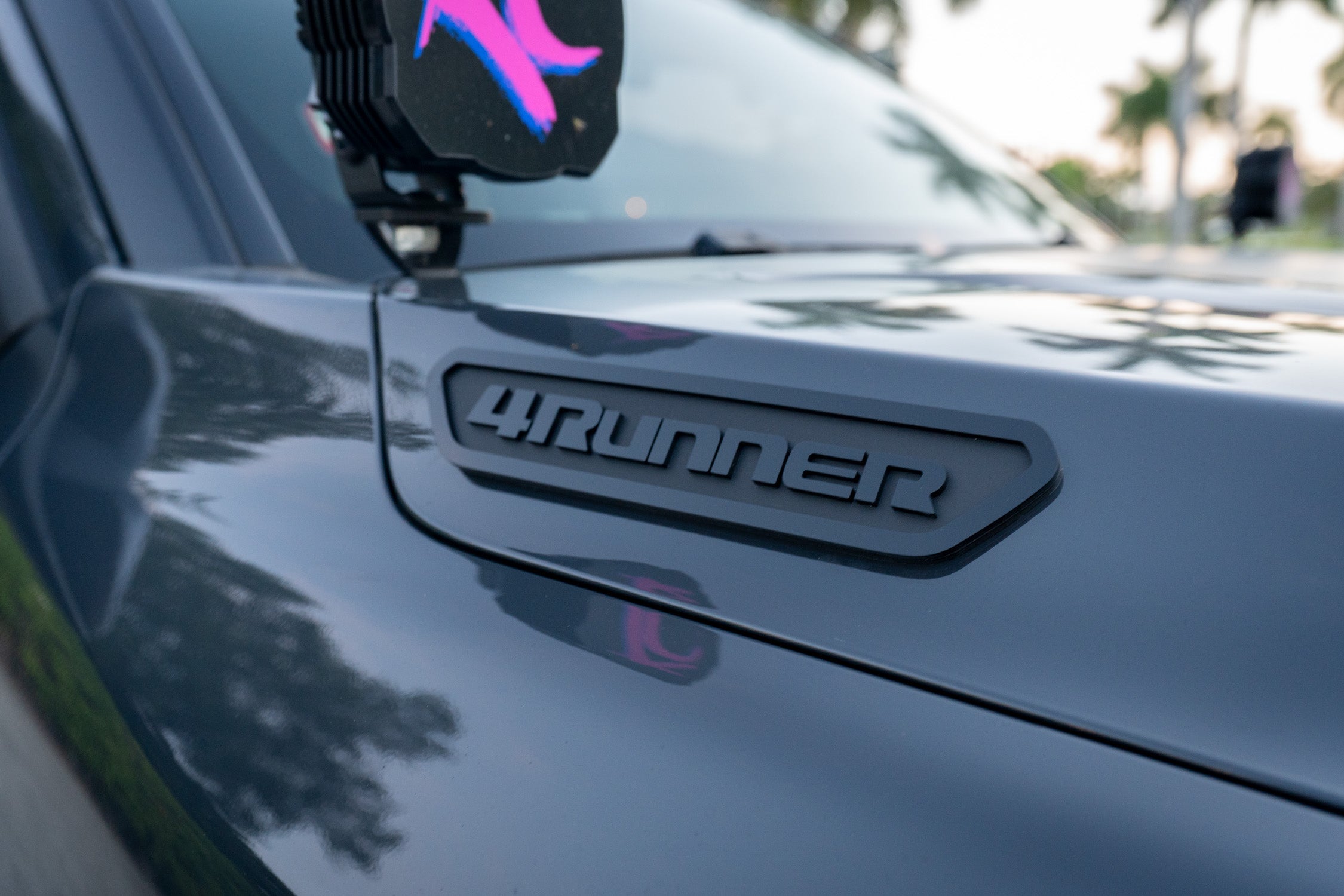4RUNNER Hood Side Emblems - 2025+ 4Runner StickerFab