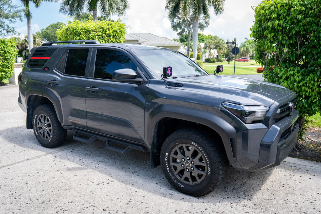 4RUNNER Hood Side Emblems - 2025+ 4Runner StickerFab