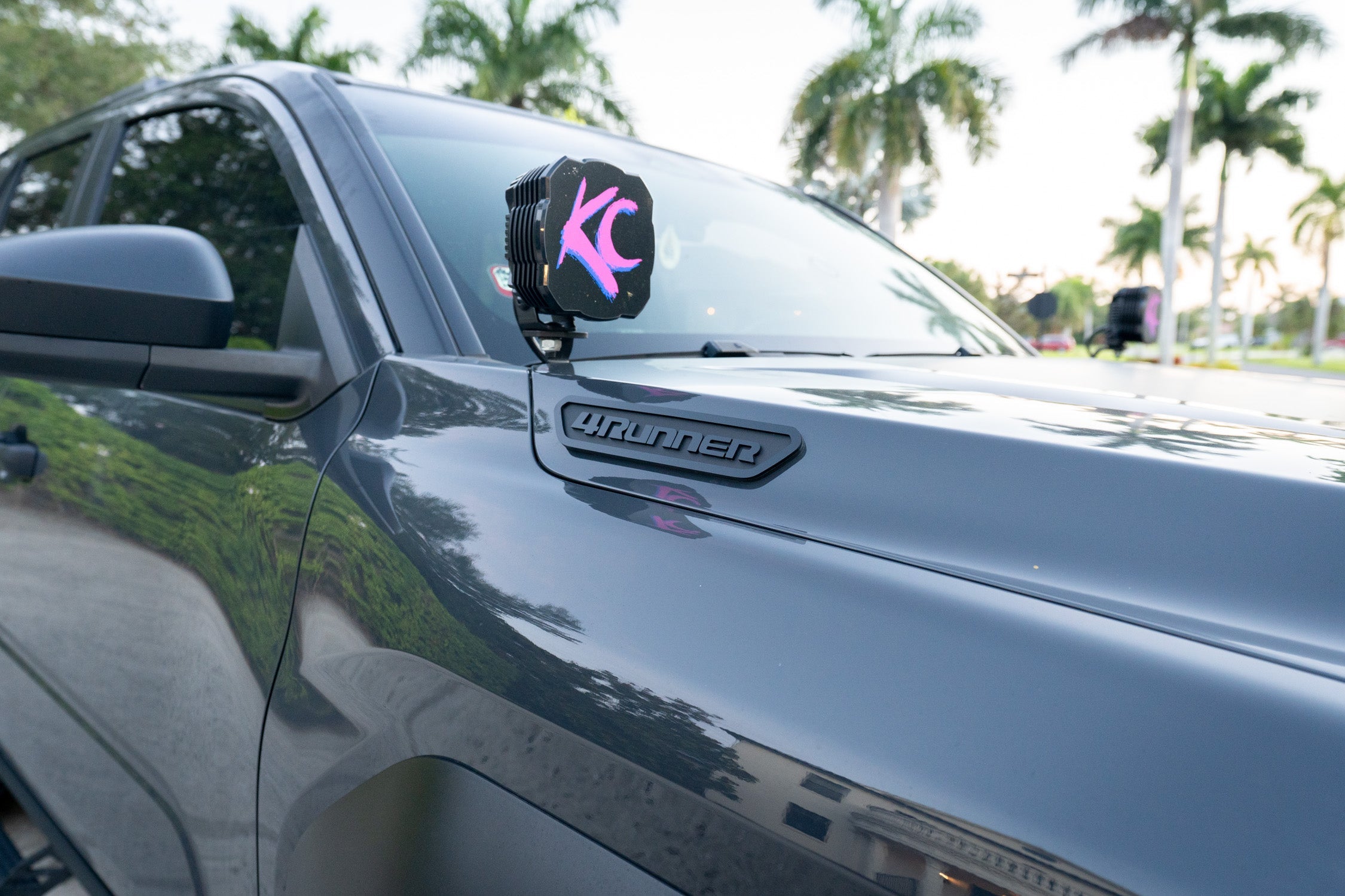 4RUNNER Hood Side Emblems - 2025+ 4Runner StickerFab