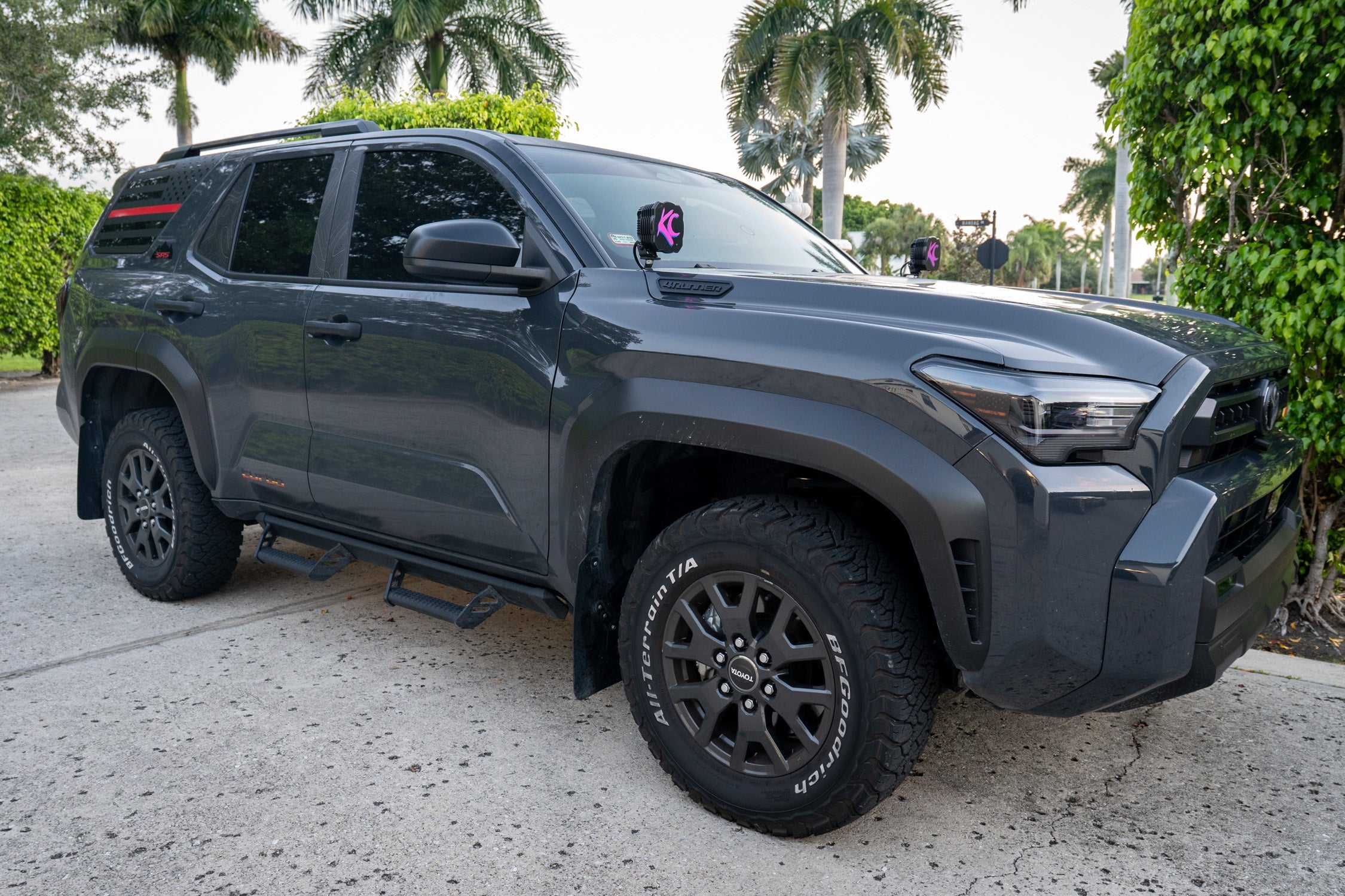 4RUNNER Hood Side Emblems - 2025+ 4Runner StickerFab