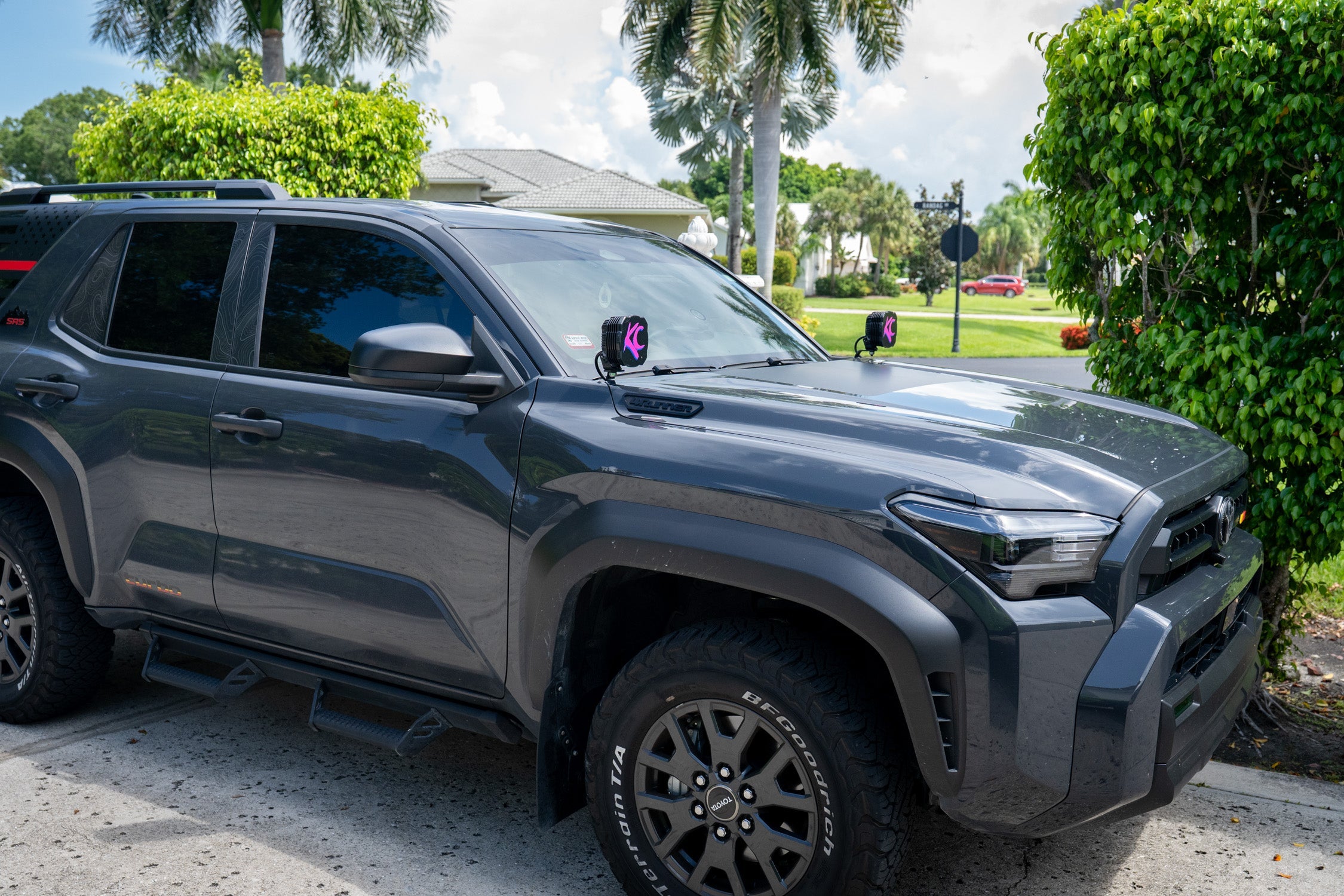 4RUNNER Hood Side Emblems - 2025+ 4Runner StickerFab