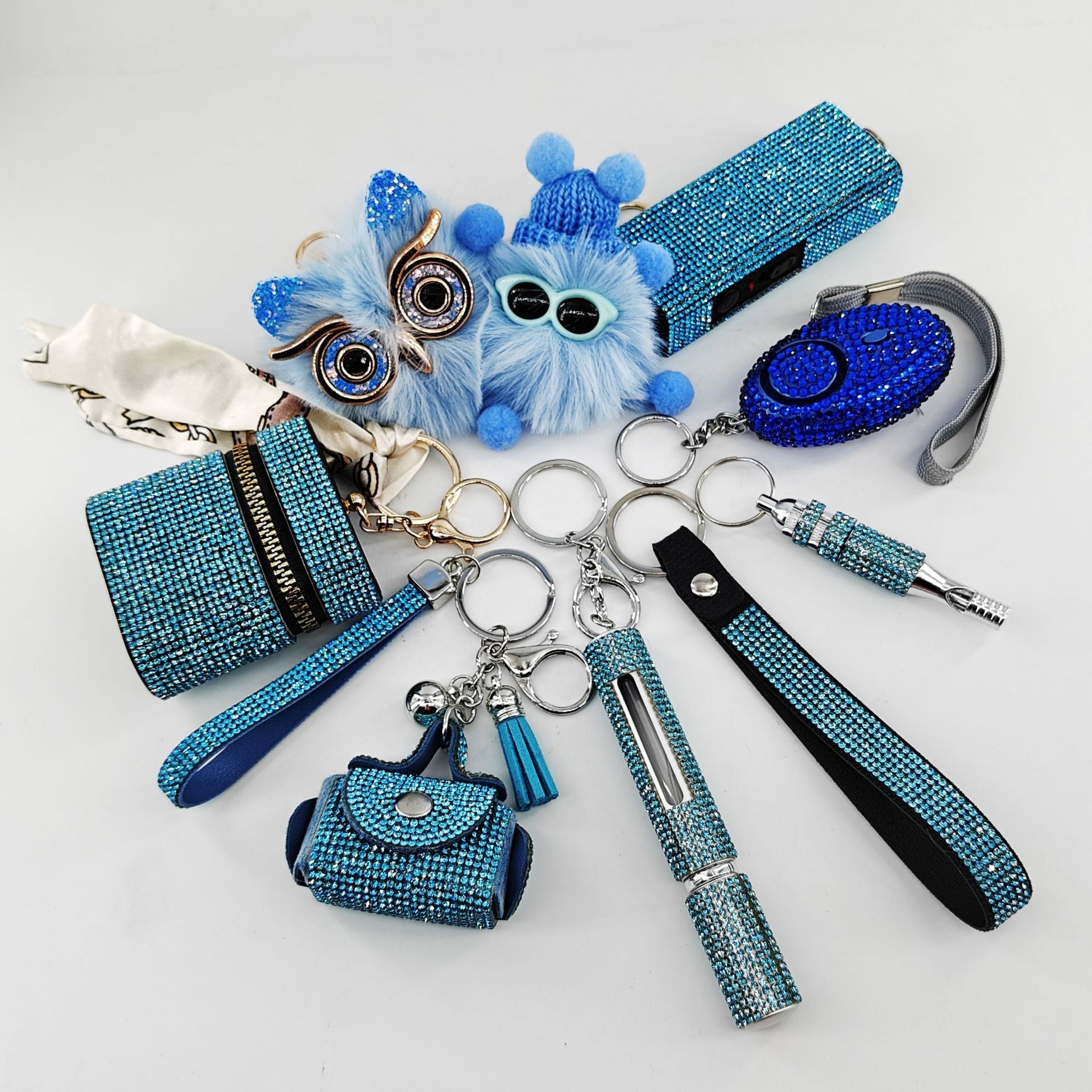9-Piece Multi-Functional Keychain For Self-Defense Vera Lux