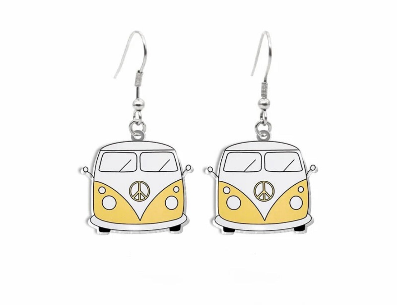 Adorable Vintage Van Earrings Rooted Home Goods