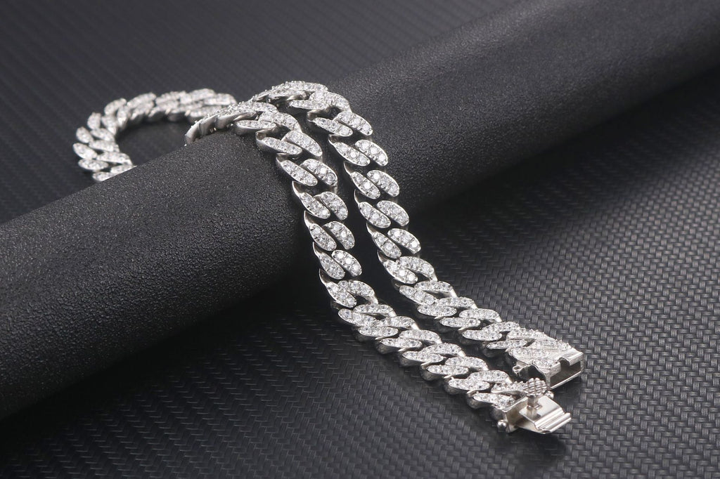 Cuban Titanium Steel Necklace For Men Vera Lux