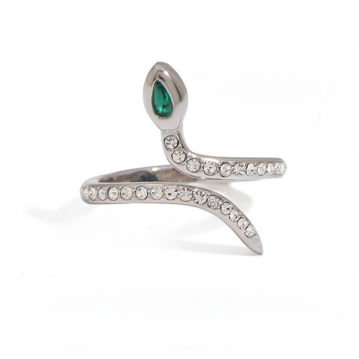 Light luxury snake ring Vera Lux