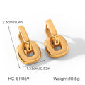 Trendy Fashionable Minimalist Double-ring Vera Lux
