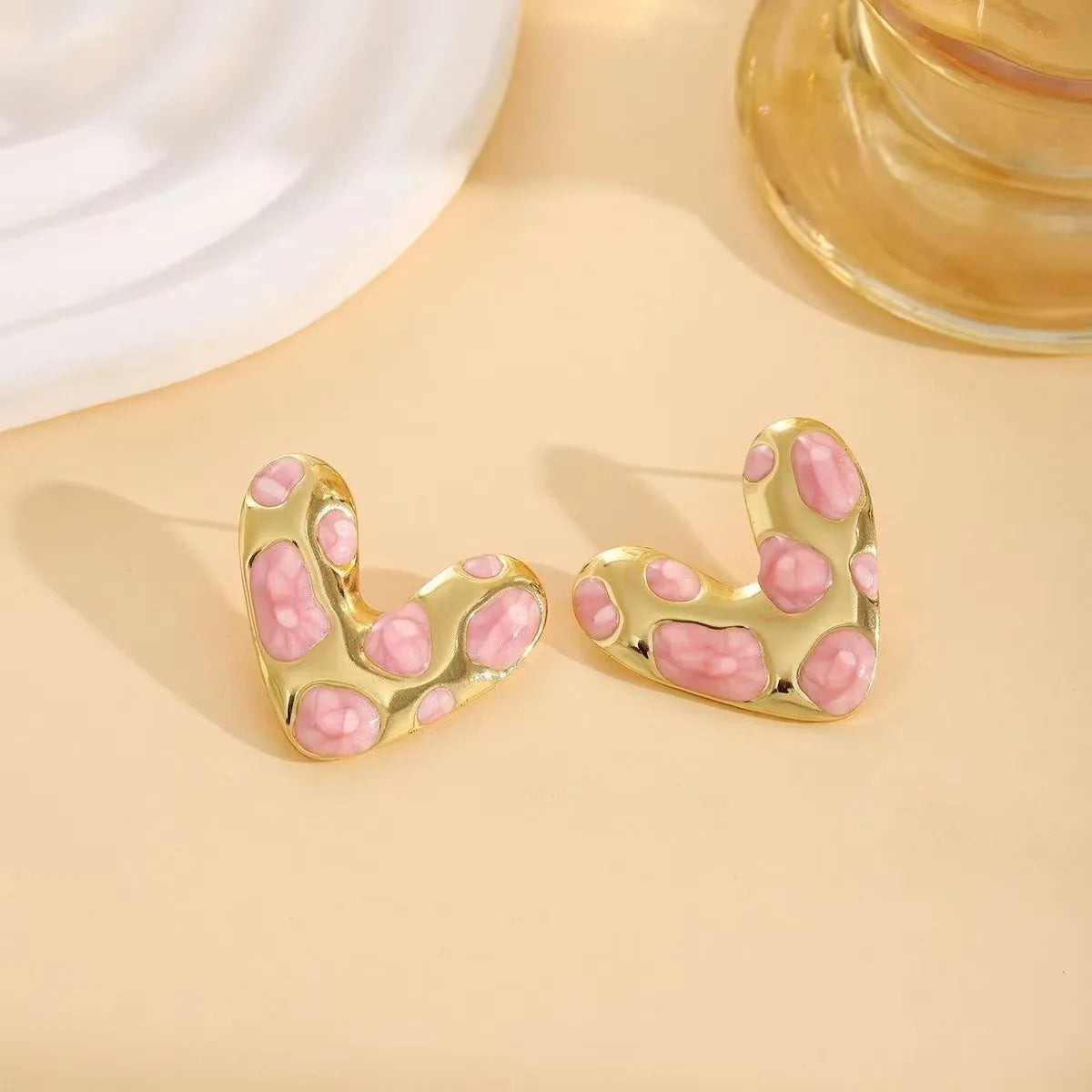 Stainless Steel Oil-dripping Women's Earrings Vera Lux