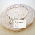Actual Handwriting Custom Name Bracelet Vera Lux