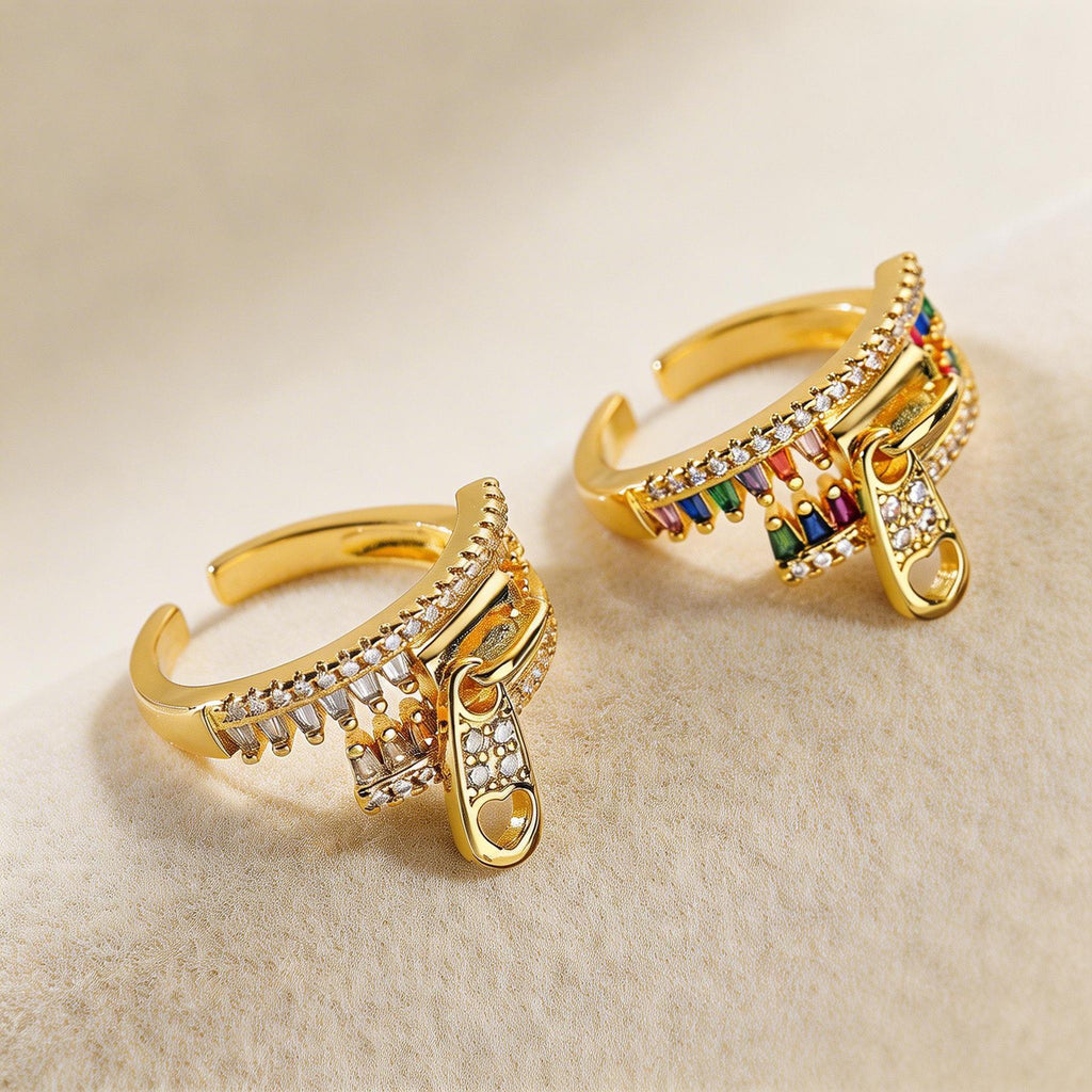 Niche High-end Fashion Zircon Ring Vera Lux