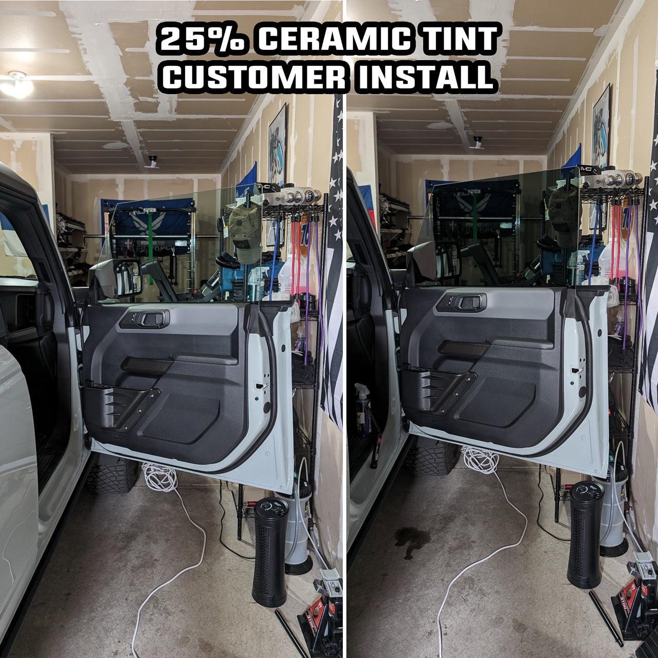 Easy DIY Window Tint Kit - 2021+ Bronco StickerFab