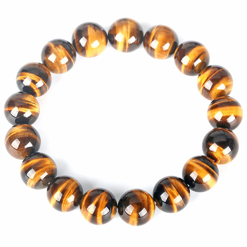 Natural Yellow Tigers Eye Bracelet Vera Lux
