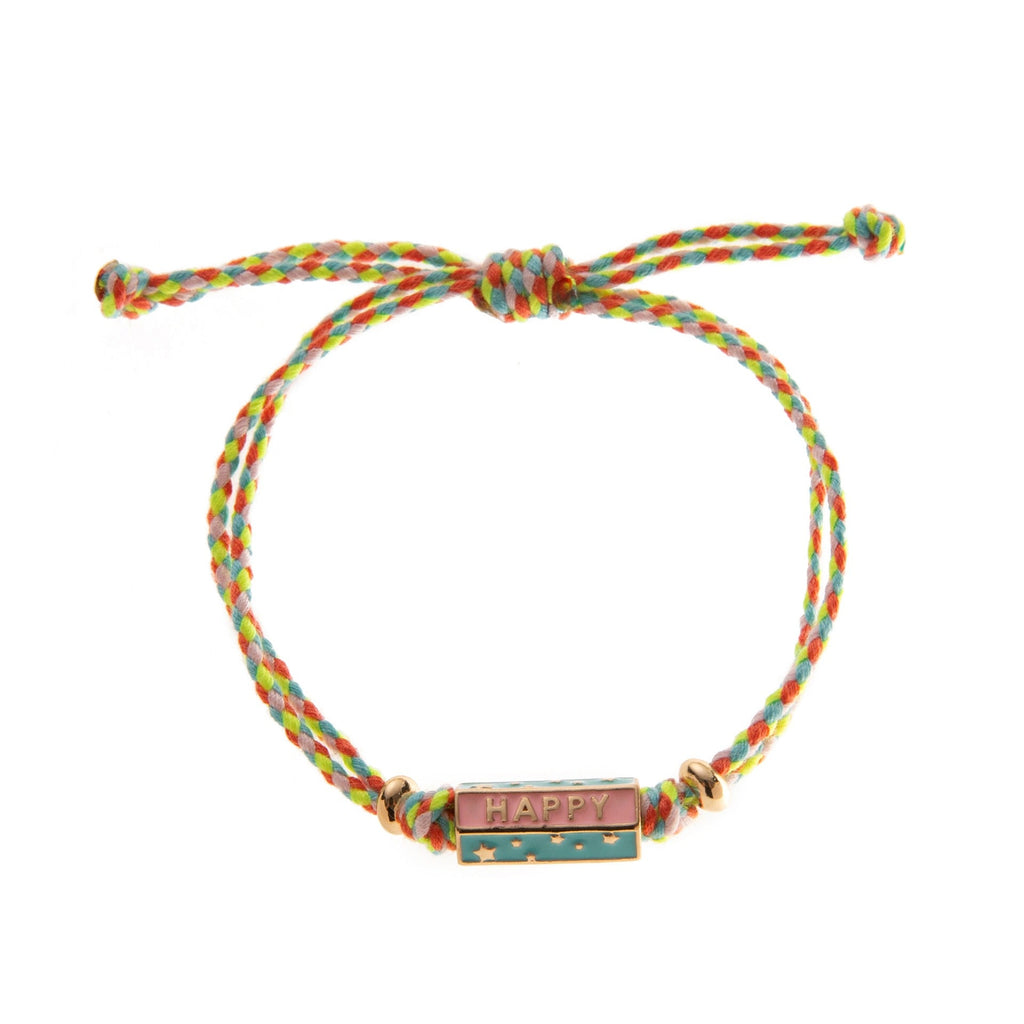 Bohemian style colorful love pendant necklace women's bracelet Vera Lux